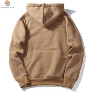 Vente en gros d'usine, sweat à capuche uni pour homme, impression de logo personnalisée, tissu doux à 100%, sweat à capuche grande taille avec poche, streetwear - Product Image 2