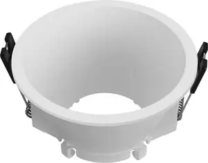 防眩光塑料发光二极管灯罩mr16 gu10外壳圆形方形嵌入式筒灯套件