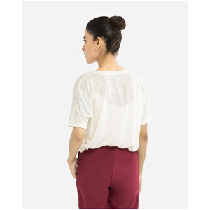 Camisetas personalizadas al por mayor de primavera, extragrandes, lisas, para mujer. - Product Image 3