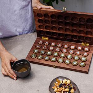 Juego de mesa de madera de nogal, ajedrez de madera, PITA + 84 797987481 - Product Image 3