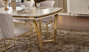 Muebles de sala de estar hechos a medida, conjunto de casa completa, conjunto de boda de tela de lujo, conjunto de sofás de estilo europeo - Product Image 5