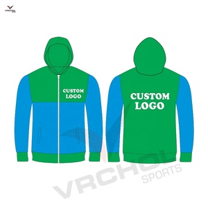 Sudadera personalizada de talla grande con diseño de bordado patrón sólido - Product Image 4