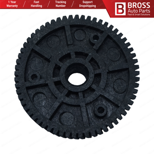 Motor de limpiaparabrisas trasero BGE630 2S61A17K441AC engranaje de reparación para Fiesta MK5/6 Fusion dientes número: 61; diámetro: 56,90mm - Product Image 4