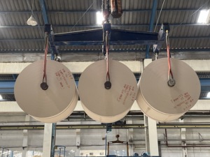 Thickness 0.53 - 0.95 mm. Two Side Uncoated Grey Chip Board Raw Material Mainly Used for Paper Tube Production - Product Image 6