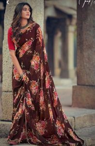 Ropa exclusiva de fiesta de diseñador indio Banarasi Silk Saree Ethnicgarment Venta al por mayor Exportación Puerta Entrega Textil ApparelGarment - Product Image 6