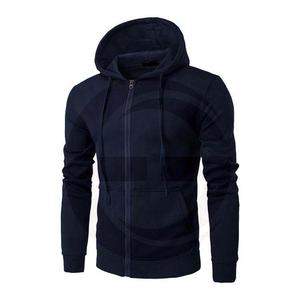Sweat à capuche d'automne Offre Spéciale pour hommes taille adulte personnalisée avec fermeture à glissière solide nouvelle caractéristique anti-rides imperméable à la mode - Product Image 2