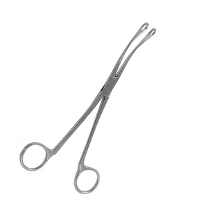 Pinza de piedra curvada, instrumentos de ginecológico - Product Image 3