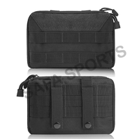 Pochette d'administrateur Molle tactique, pochette d'administrateur Molle multi-usages résistante à l'eau avec poche pour carte EDC EMT Pack porte-outil universel Pa