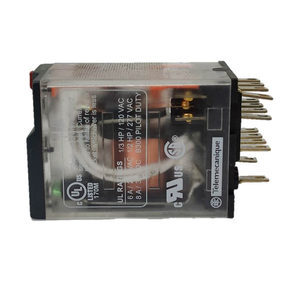 Relé enchufable de sobrecarga Schneider Serie RXM Miniatura 24V DC con LED Blanco/Negro - Product Image 3