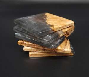 <b>Heat</b> Resistant Non Slip Tea <b>Coasters</b> For Drinks Decorative Table Decoration <b>Coasters</b> Set Home Hotel Restaurant Tableware Use - Product Image 2