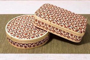 Boîte à gâteaux de lune en bambou fait à la main, panier cadeau fait au Vietnam, King Craft - Product Image 6