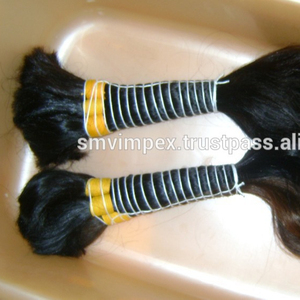 Haute qualité 2026 nouveaux produits fabriqués en inde 100% cheveux vierges indiens Remy en vrac. Cheveux doux en vrac non traités - Product Image 5
