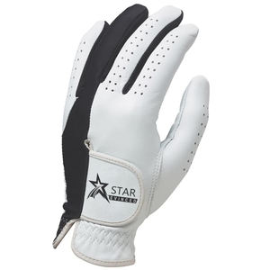 Gants de golf en cuir véritable de qualité supérieure, respirants, antidérapants, anti-humidité, logo personnalisé, OEM, unisexe, équipement sportif pour hommes - Product Image 4