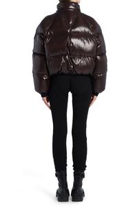 Abrigo acolchado de alto brillo, chaqueta de mujer, ropa de invierno acolchada fresca, chaquetas de plumón, chaqueta Bomber de poliéster 100% tejida informal, estampado de hojaldre - Product Image 3