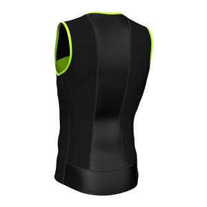 Camiseta de triatlón ligera para hombre, chaleco deportivo personalizado - Product Image 4