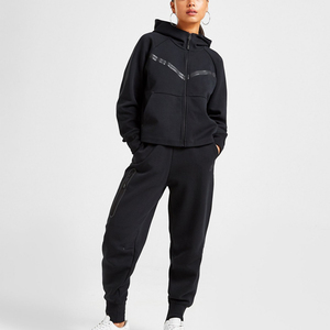 Nuevos Diseños Personalizados de Conjuntos Deportivos de Dos Piezas para Mujer, 100% Algodón, MOQ 30 Conjuntos, Resistentes al Viento - Product Image 4