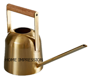 Argent Luxe Arrosoir À La Main Articles De Jardin Eau Sparkle Cannes À Eau En Acier Inoxydable Fabriqué Avec Poignées Fournitures De Designer - Product Image 5