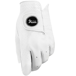 OEM por encargo de cuero genuino guantes de golf al por mayor de etiqueta privada de dedo completo guantes de golf de cuero - Product Image 3