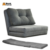 Canapé-lit pliant Tatami, style européen, mobilier de salon, siège individuel inclinable et réglable, convertible, en métal