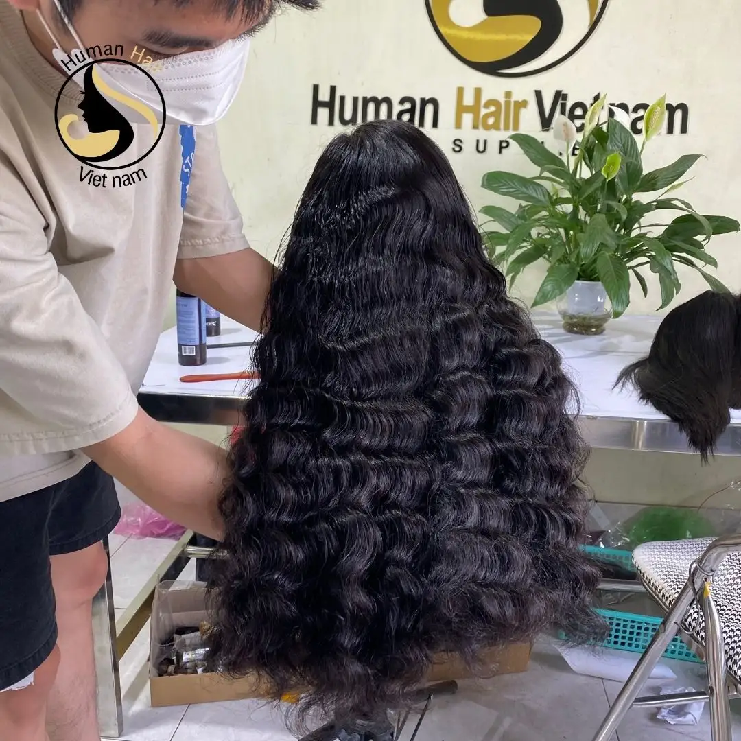 Parrucche frontali in pizzo all'ingrosso per donne nere parrucca con chiusura ondulata corpo brasiliano parrucche frontali in pizzo HD