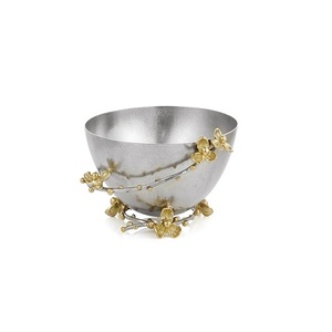 Attractive Design Brass And <b>Steel</b> <b>Bowl</b> For Home Hotel And Restaurant Tableware Food Serving <b>Bowl</b> At Bestest Prices - Product Image 3