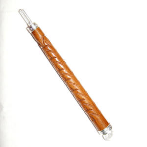 Baguette de guérison en bois pentagramme, accessoire indien de haute qualité, fait à la main, pour la thérapie - Product Image 2