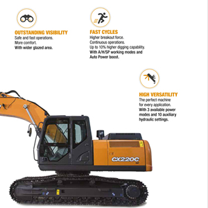Para la nueva cargadora de ruedas Grapple Construcción de 35 toneladas con bomba de motor de engranaje de motor Mitsubishi - Product Image 2