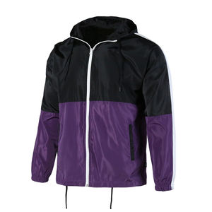 Chaqueta Cortavientos Personalizable Unisex Ligera con Cremallera Completa, Transpirable, Ecológica, Impermeable, Talla Grande, Diseño Casual de Otoño - Product Image 2