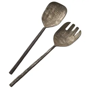 Conjunto de utensílios de servição, 2 peças, antiguidade, fabricante e porta-chaves, novo design, utensílios de servição, fornecedor