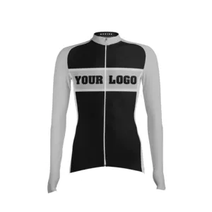 Long sleeve High Quality Quick Dry Custom Cycling Jersey Wholesale Breathable Customized Sublimation with Team Name Cycling wear