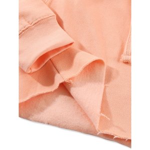 Conjunto de Sudadera Corta Deportiva para Mujer, Estampada, Tallas Personalizadas, Servicio OEM, Informal, Invierno, Impresión de Logotipo Personalizado - Product Image 6