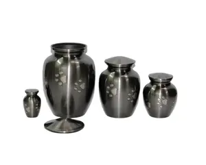 Urn − conception de bijoux pour animaux domestiques, nouveau design, en aluminium, avec motif marbré, décoration naturelle gravée - Product Image 1