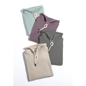 New Arrival Homme Men's 350 Gsm Heavyweight Mikina Drawstring Pullover Hoodie Breathable Sport Ribbed Hem Hanorac Sweat Shirt - Product Image 6