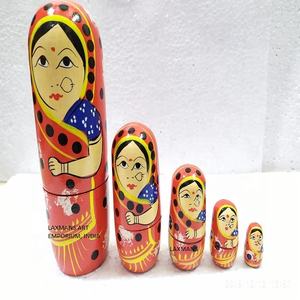 Juego de artesanías de madera para decoración de muñecas, juguetes de madera, regalos de madera - Product Image 5