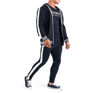 2021 nouveauté hommes décontracté coton pantalons de survêtement taille moyenne 4 voies Stretch entraînement Joggers OEM Service disponible - Product Image 3