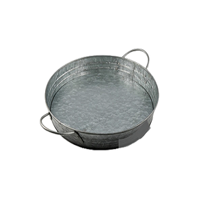 ถาดเสิร์ฟอาหารชุบสังกะสี ดีไซน์คลาสสิก คุณภาพเยี่ยม รูปทรงกลม ถาดเสิร์ฟขนมหวาน ราคาประหยัด - Product Image 4