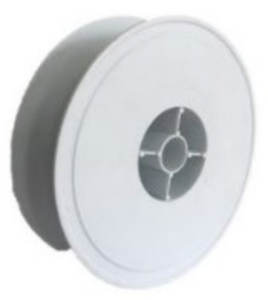 Carrete de plástico moldeado por inyección D155/43 para alambre de acero, alambre fino, soldadura de estaño y aluminio - Product Image 1