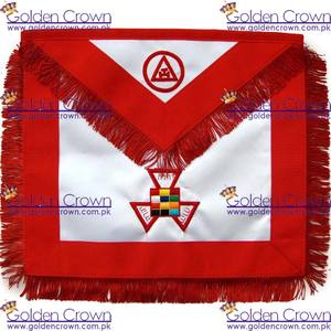 Masonic Royal Arch Past Sumo Sacerdote PHP Delantal Bordado a mano | Masonic Regalia Delantal Proveedor - Product Image 2