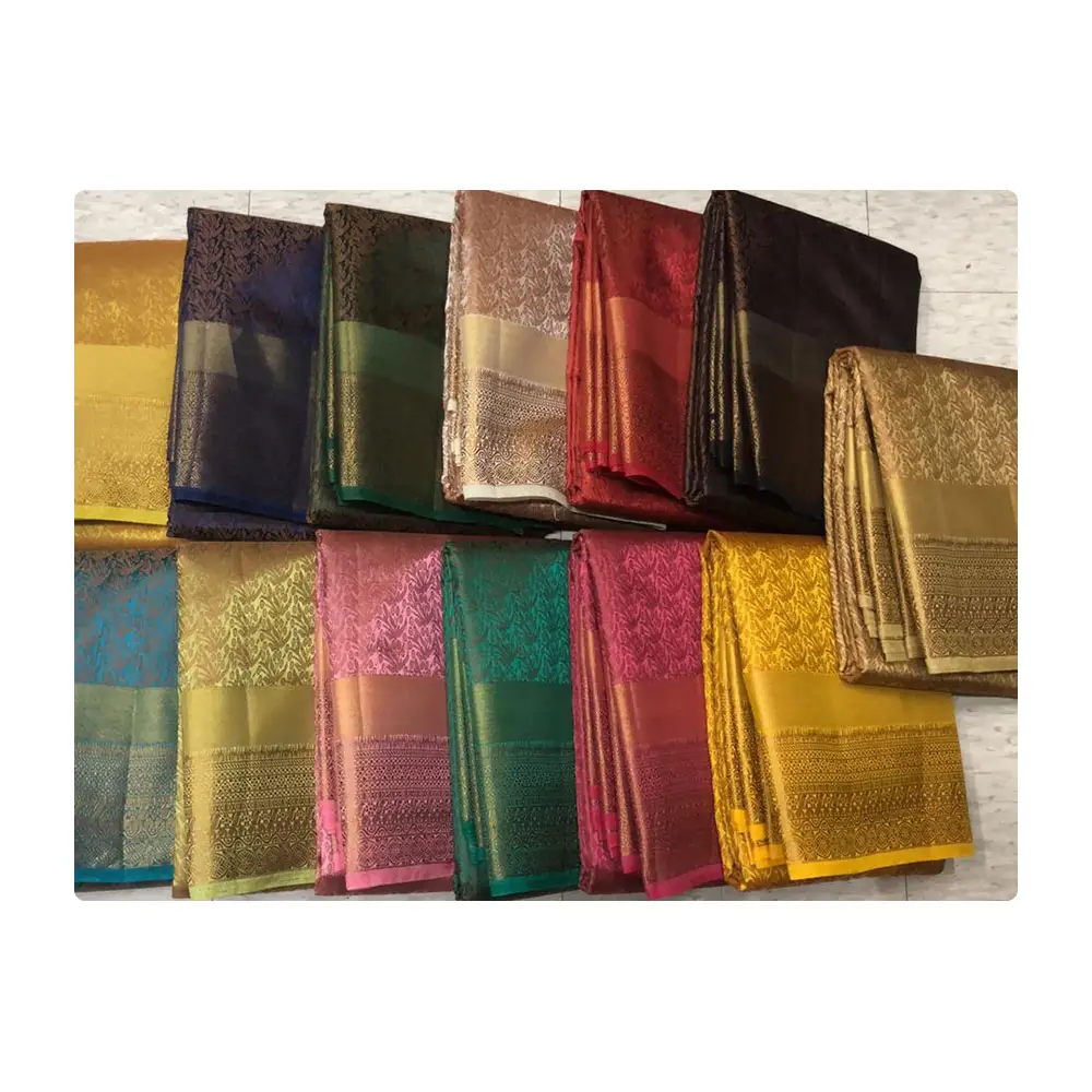 Banarasi saree de seda com melhor preço