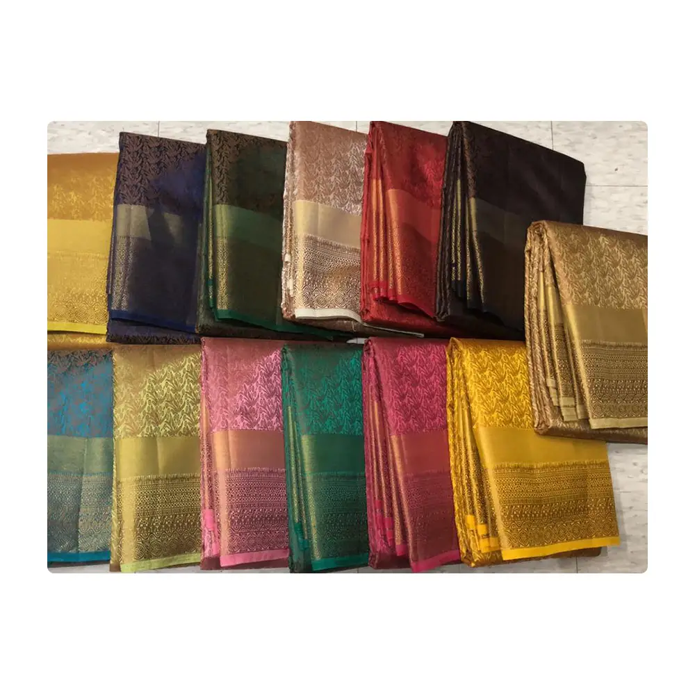 New Arrival Designer Seide Banarasi Saree mit bestem Preis