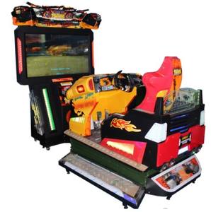 Hotselling Post apocalittico caos a gettoni auto da corsa simulatore Arcade macchina per videogiochi in vendita - Product Image 1