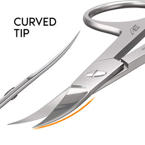 Ciseaux de manucure professionnels 2026 en acier inoxydable, affûtés, droits, finition miroir, durables, outil de coupe des cuticules, soin des ongles - Product Image 5