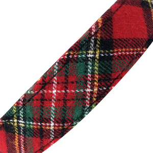 Diseño a cuadros Impreso Clásico Puro Orgánico 100% Collar de perro de algodón natural Ajustable Fabricación al por mayor Proveedores de mascotas - Product Image 2