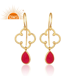 ต่างหูห้อยประดับพลอยแคลเซโดนีสีชมพูธรรมชาติ เงินแท้ 925 คุณภาพดีที่สุด ปี 2026 สำหรับผู้หญิง จากผู้ผลิตเครื่องประดับ - Product Image 1