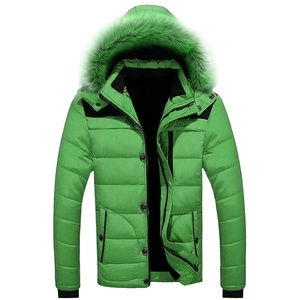 Chaqueta acolchada larga elegante con diseño de logotipo personalizado para hombre de invierno 2023, chaqueta acolchada de algodón transpirable de talla grande personalizada de Pakistán - Product Image 1