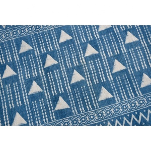 Alfombras de algodón hechas a mano con patrón indio, para dormitorio, estampado abstracto, para balcón, decoración étnica para el hogar - Product Image 3