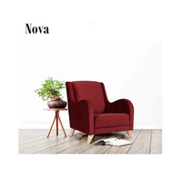 Canapé-lit Bergère inclinable et extensible de luxe moderne et confortable avec tissu de haute qualité pour salon, exporté de Turquie