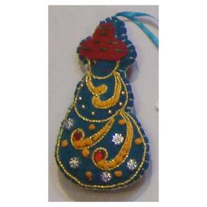 Christmas Hanging Ornament Beaded Work - Product Image 1