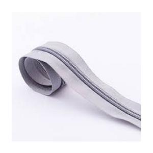 Wholesale OZL High Quality 3# CFC Nylon Long Chain Open-End Auto Lock Zipper Roll Model GMA 100 Length Garment & Bags Use - Product Image 1