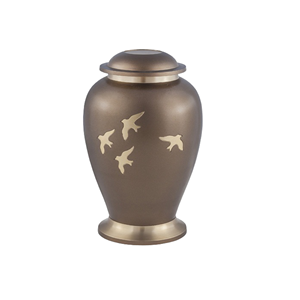 Urnas de cremación de metal de diseño premium y acabado, urnas para cenizas humanas sólidas hechas a mano para adultos, suministros funerarios a precio mayorista - Product Image 3